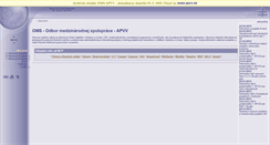 Desktop Screenshot of oms.apvv.sk